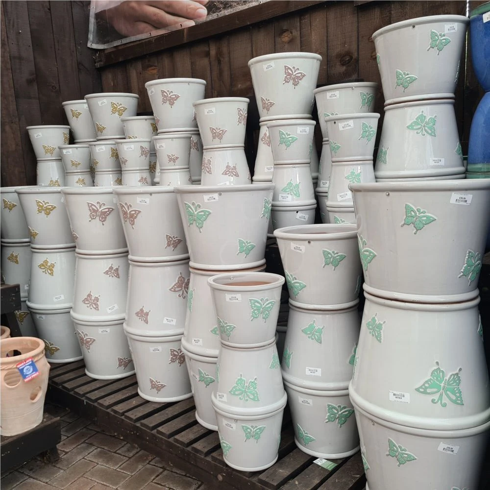 Woodlodge 31cm Butterfly Mix Pot (Choice Of 3) - Image 4