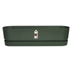 Elho 70cm Leaf Green Greenvillle Long Trough Planter